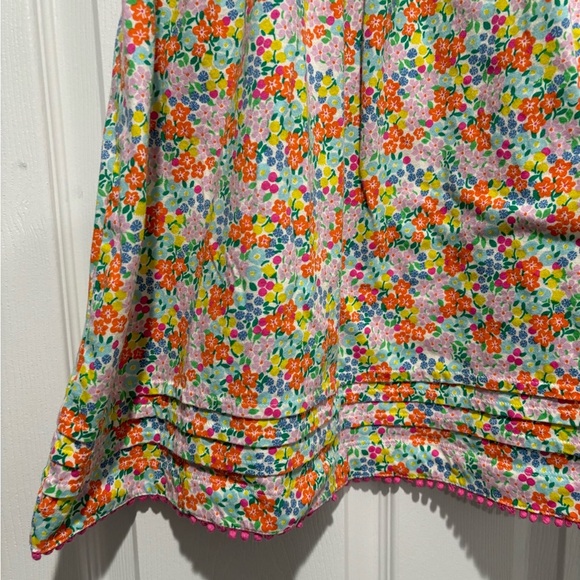 Mini Boden Floral Ruffle Dress - Picture 5 of 5